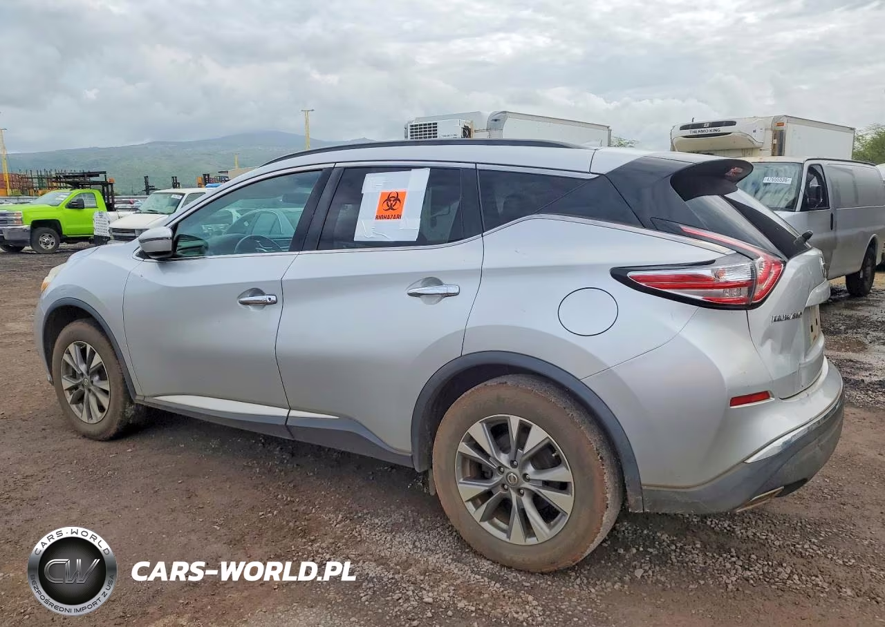 2016 Nissan Murano Sv VIN:5N1AZ2MG8GN117282 - 2