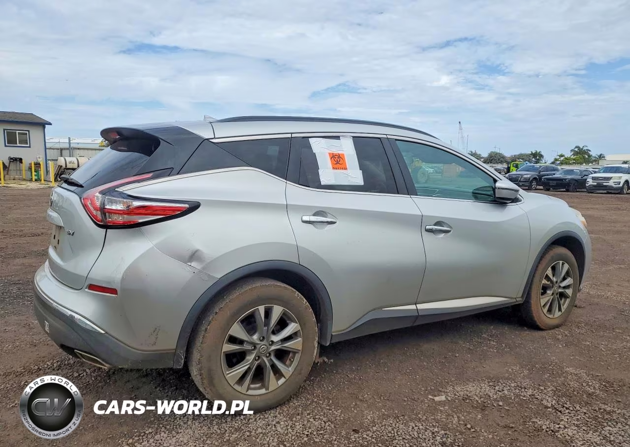 2016 Nissan Murano Sv VIN:5N1AZ2MG8GN117282 - 3