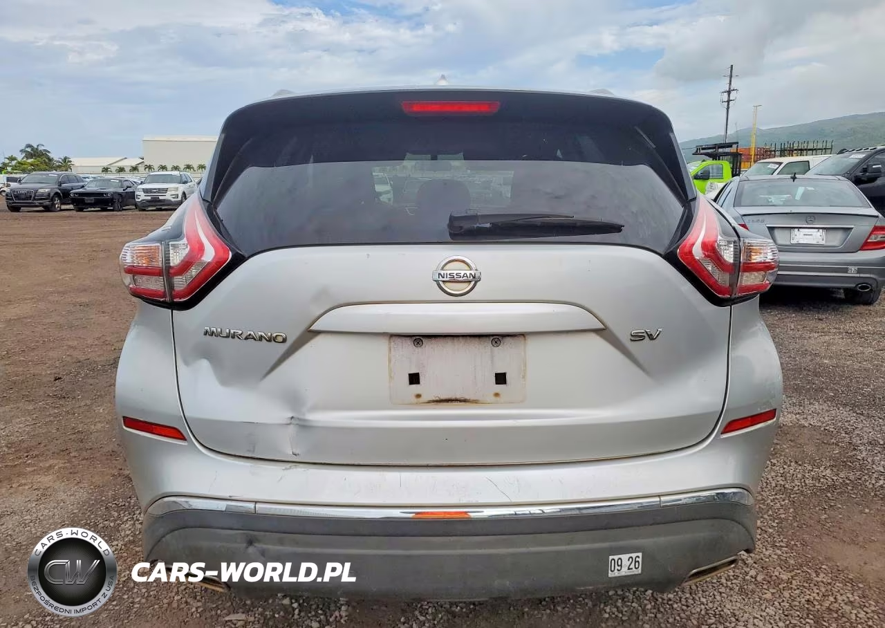 2016 Nissan Murano Sv VIN:5N1AZ2MG8GN117282 - 6