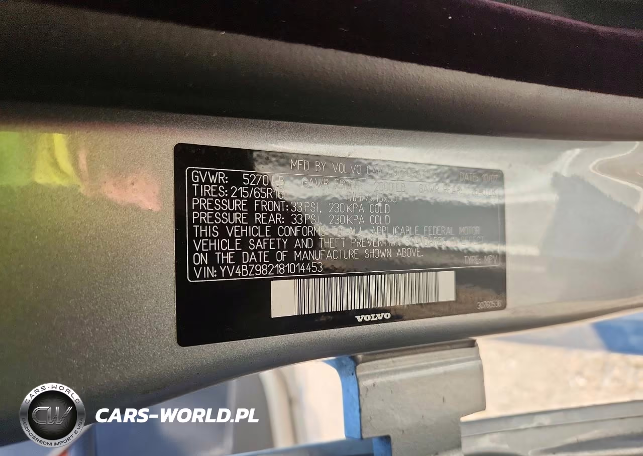 2008 Volvo Xc70 VIN:YV4BZ982181014453 - 13