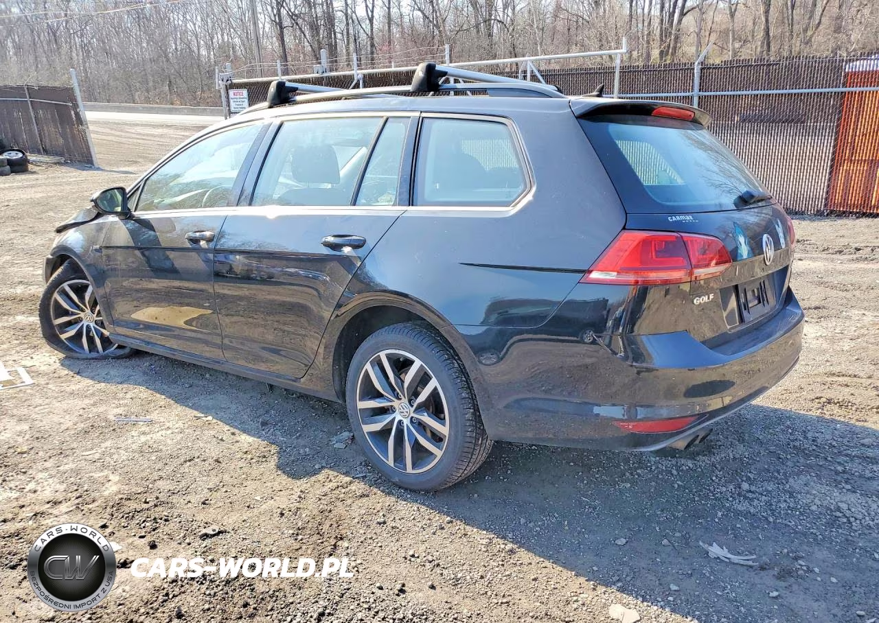 2016 Volkswagen Golf Sportwagen S VIN:3VWC17AU0GM519199 - 2