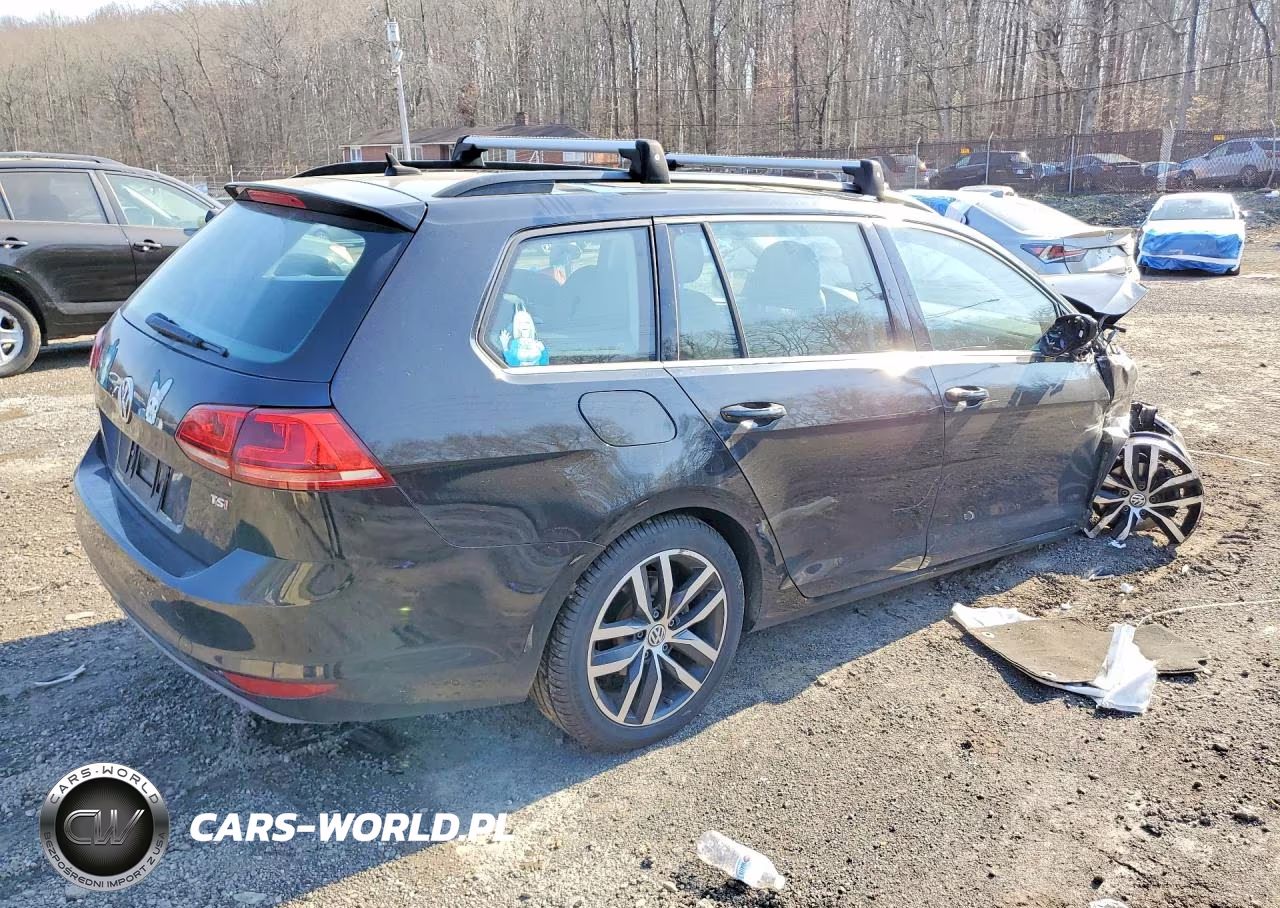 2016 Volkswagen Golf Sportwagen S VIN:3VWC17AU0GM519199 - 3