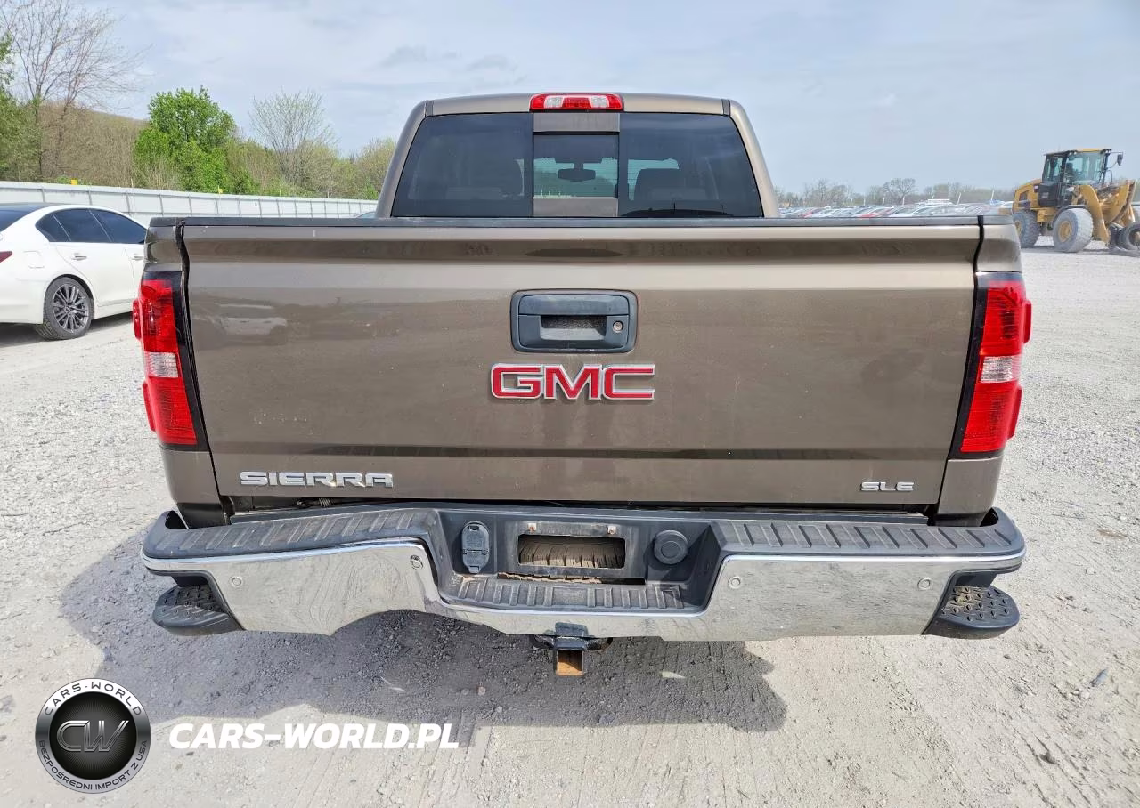 2015 GMC Sierra K1500 Sle VIN:3GTU2UEC6FG150916 - 6