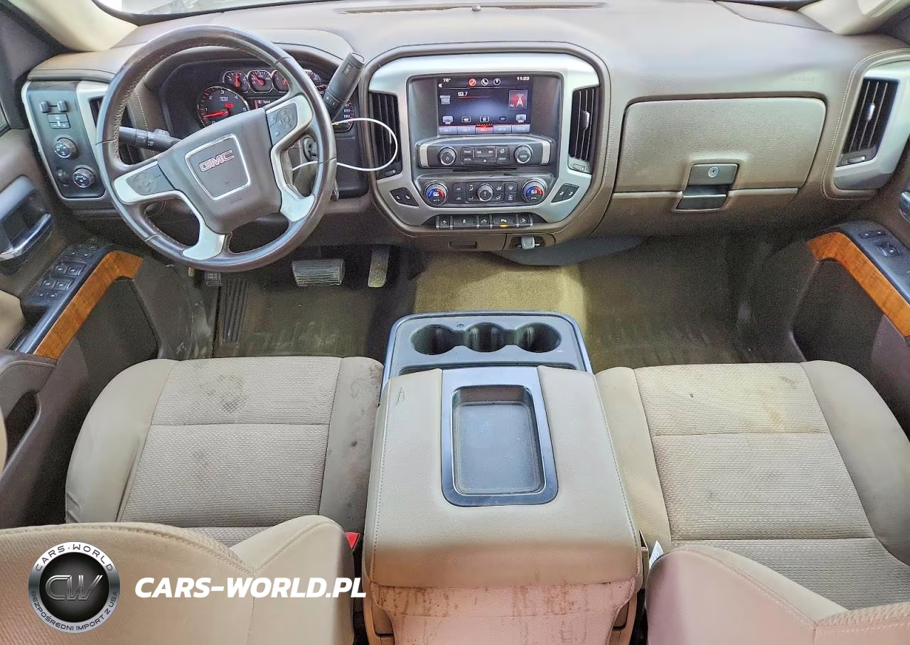 2015 GMC Sierra K1500 Sle VIN:3GTU2UEC6FG150916 - 8