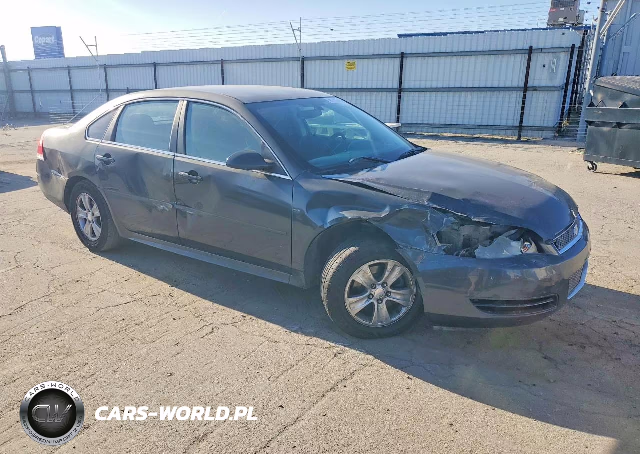 2013 Chevrolet Impala Ls VIN:2G1WF5E31D1204950 - 4