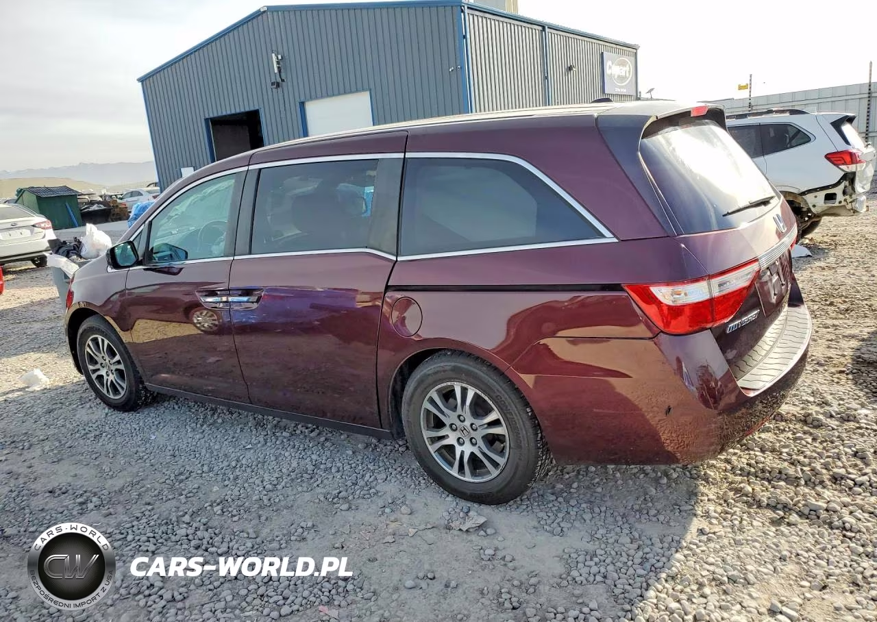 2012 Honda Odyssey Exl VIN:5FNRL5H61CB137569 - 2