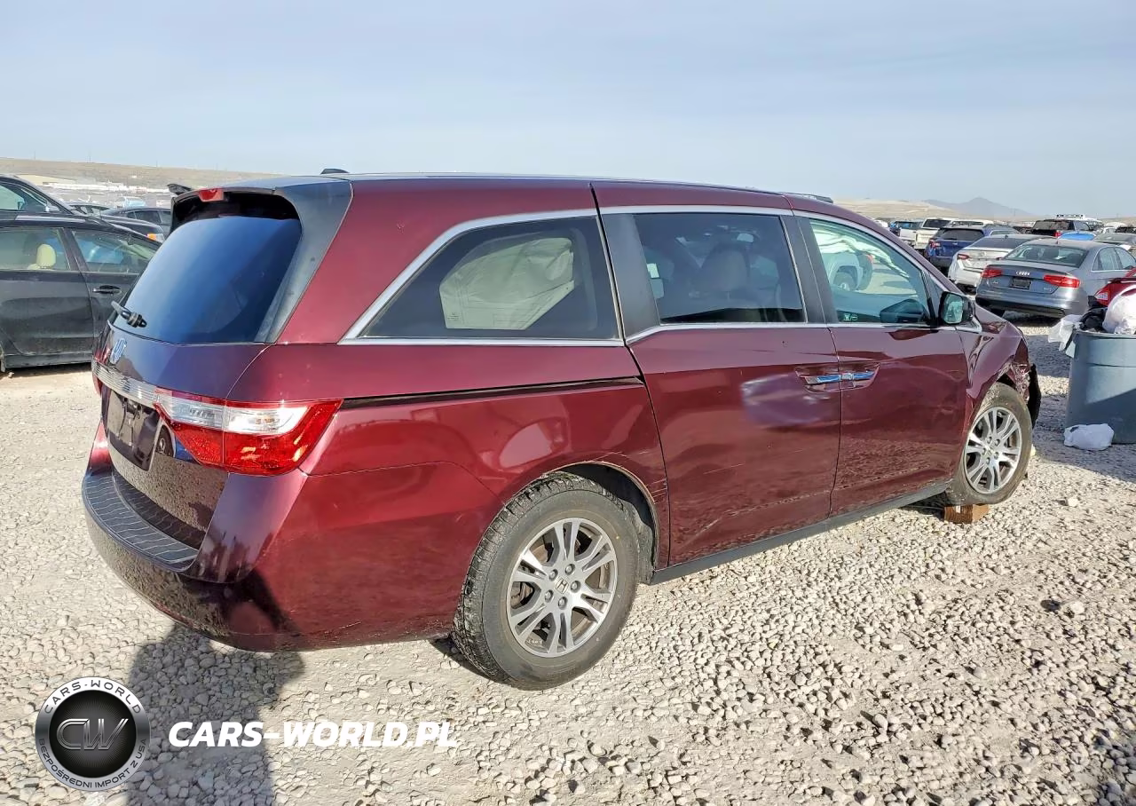 2012 Honda Odyssey Exl VIN:5FNRL5H61CB137569 - 3