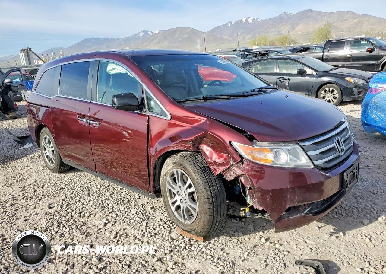 2012 Honda Odyssey Exl VIN:5FNRL5H61CB137569 - 4