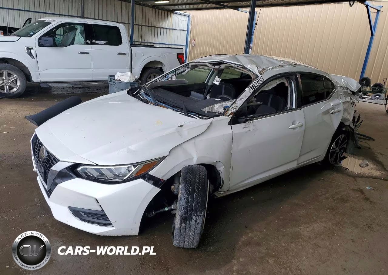 2020 Nissan Sentra Sv VIN:3N1AB8CV9LY299683 - 1