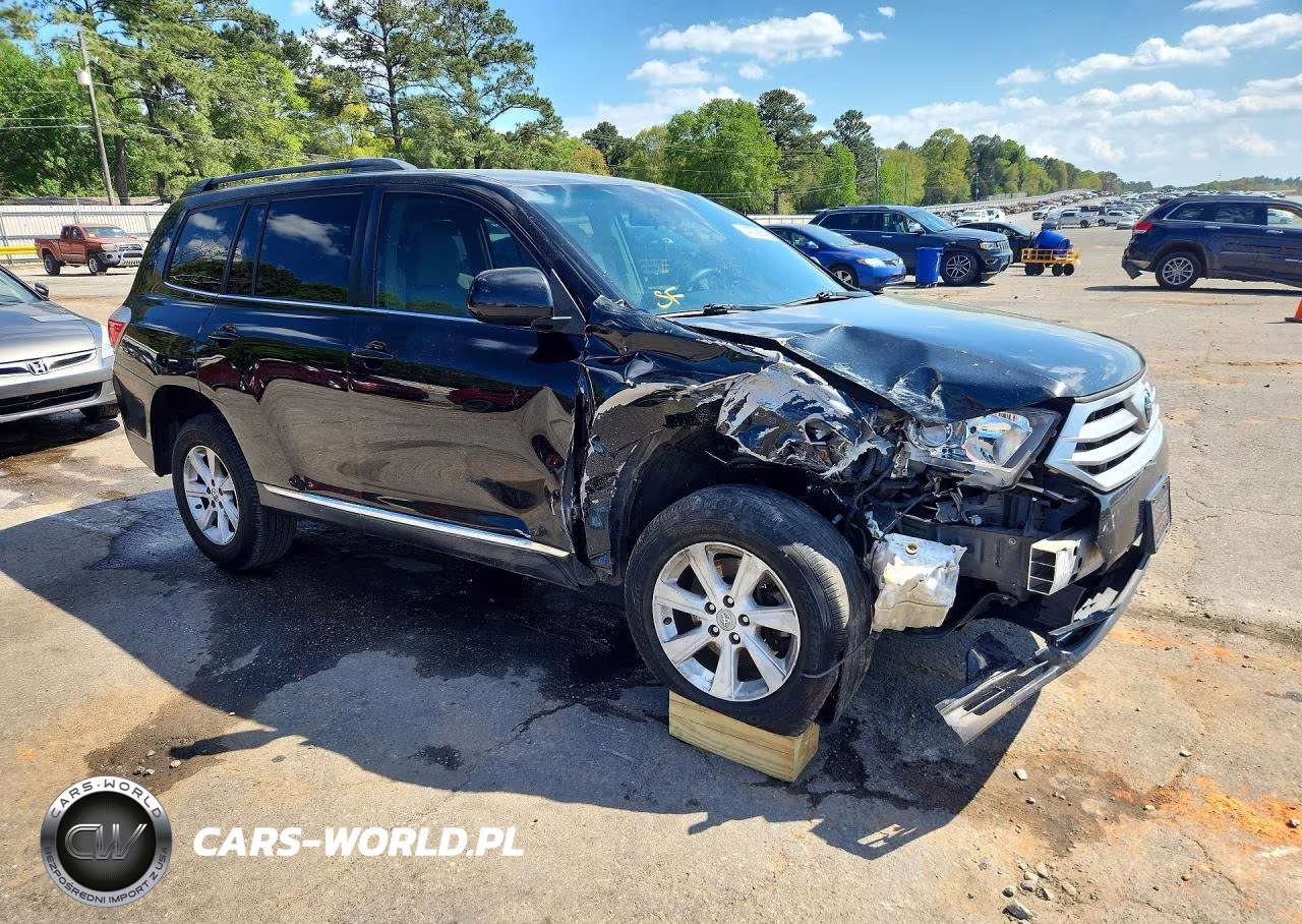 2012 Toyota Highlander Base VIN:5TDZK3EH4CS068420 - 4