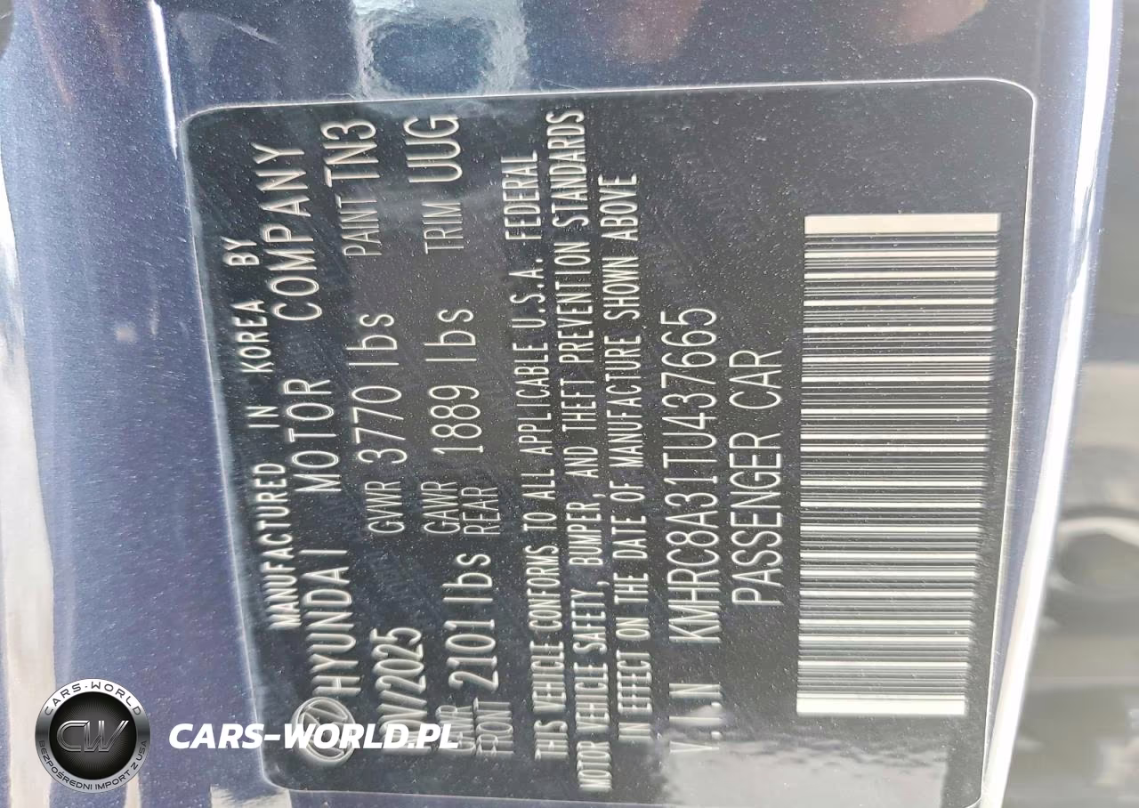 2026 Hyundai Venue Sel VIN:KMHRC8A31TU437665 - 13