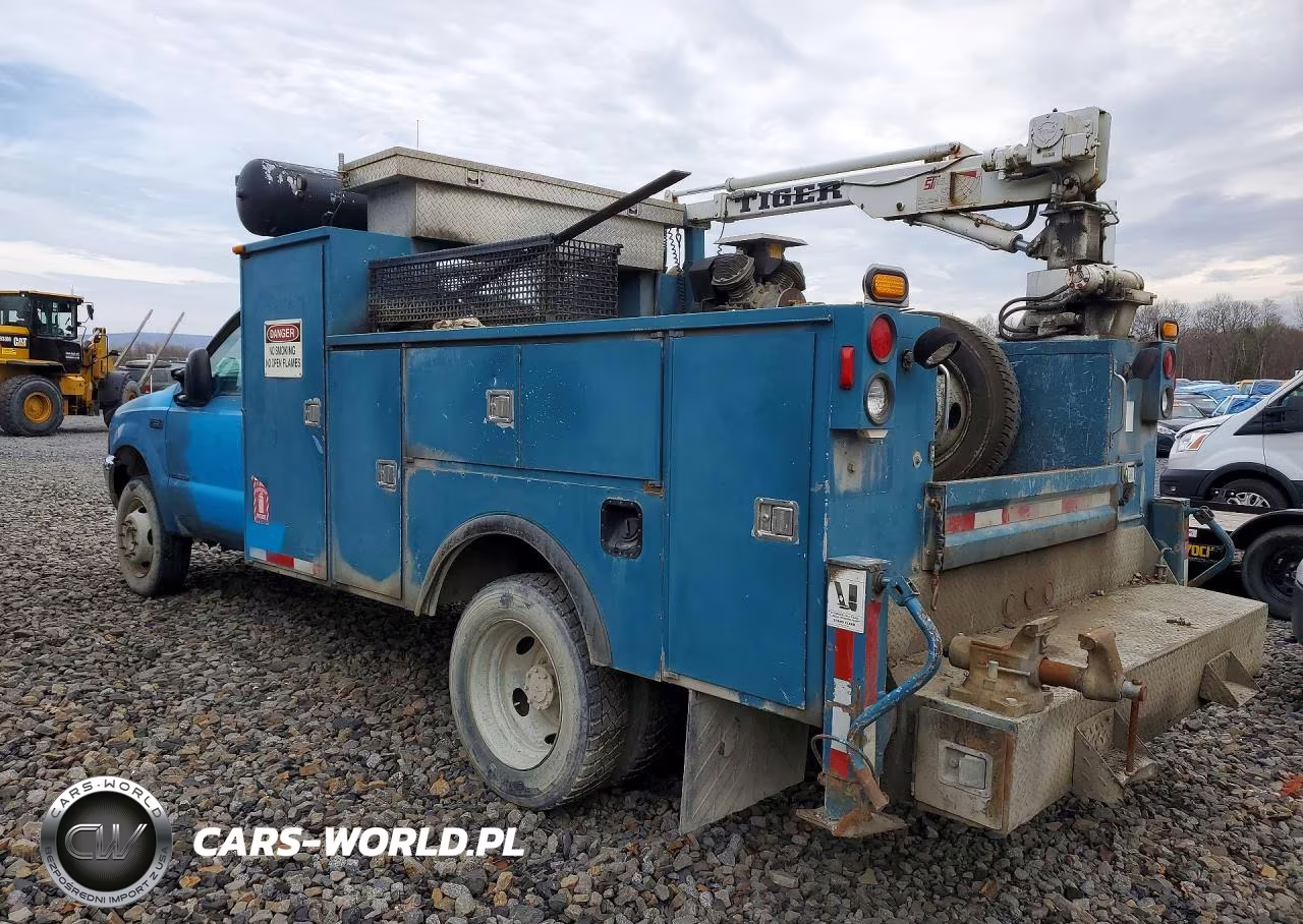 2000 Ford F550 Super Duty Utility - Service Truck VIN:1FDAF56FXYED47731 - 2