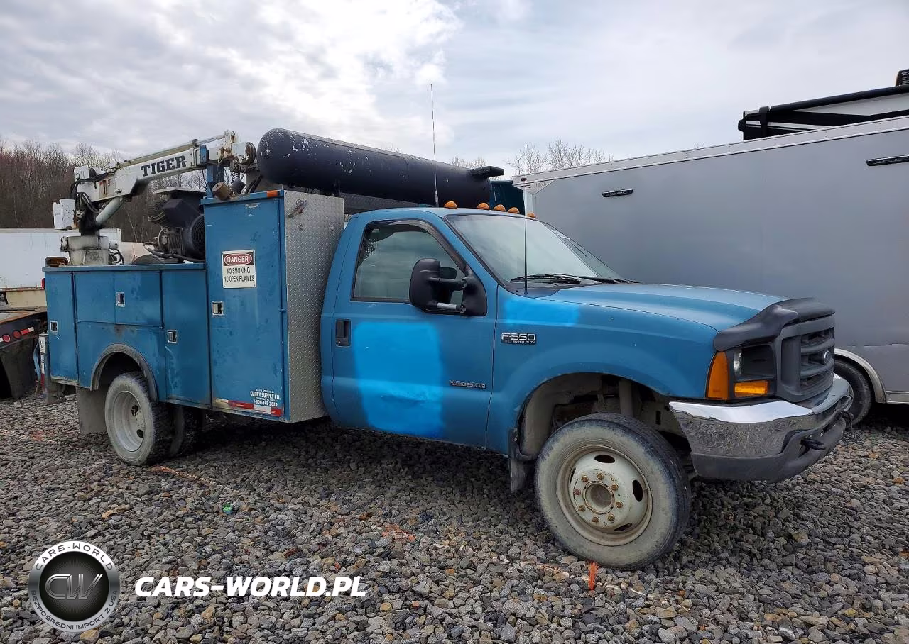 2000 Ford F550 Super Duty Utility - Service Truck VIN:1FDAF56FXYED47731 - 4