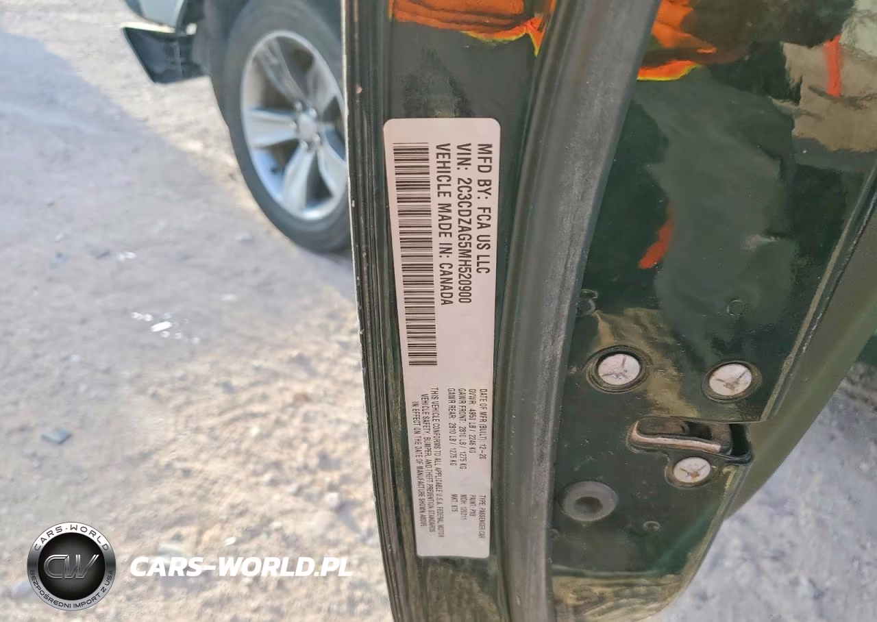 2021 Dodge Challenger Sxt VIN:2C3CDZAG5MH520900 - 13