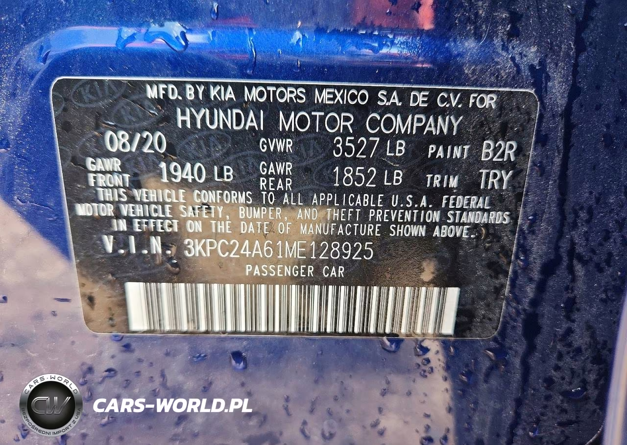 2021 Hyundai Accent Se VIN:3KPC24A61ME128925 - 13