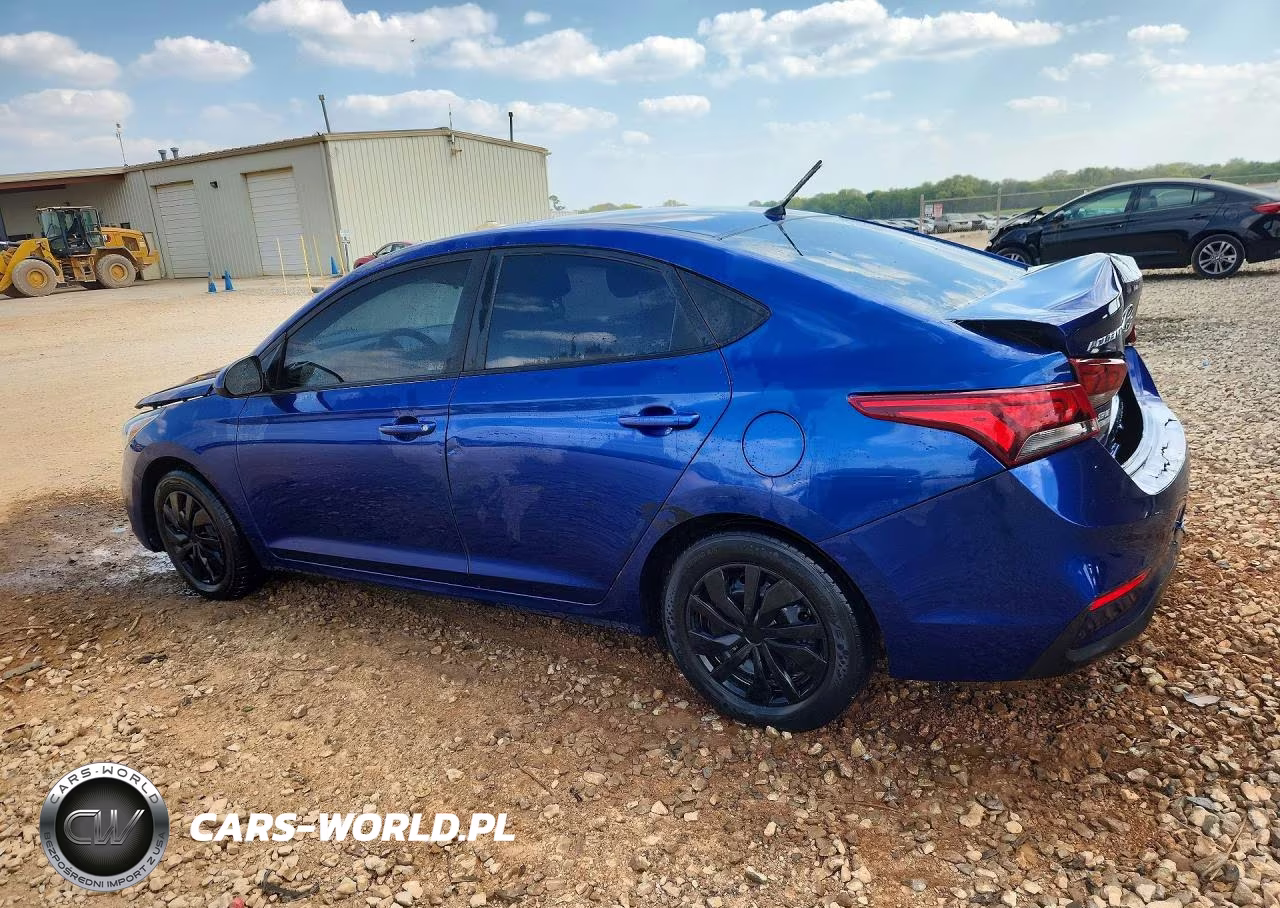2021 Hyundai Accent Se VIN:3KPC24A61ME128925 - 2