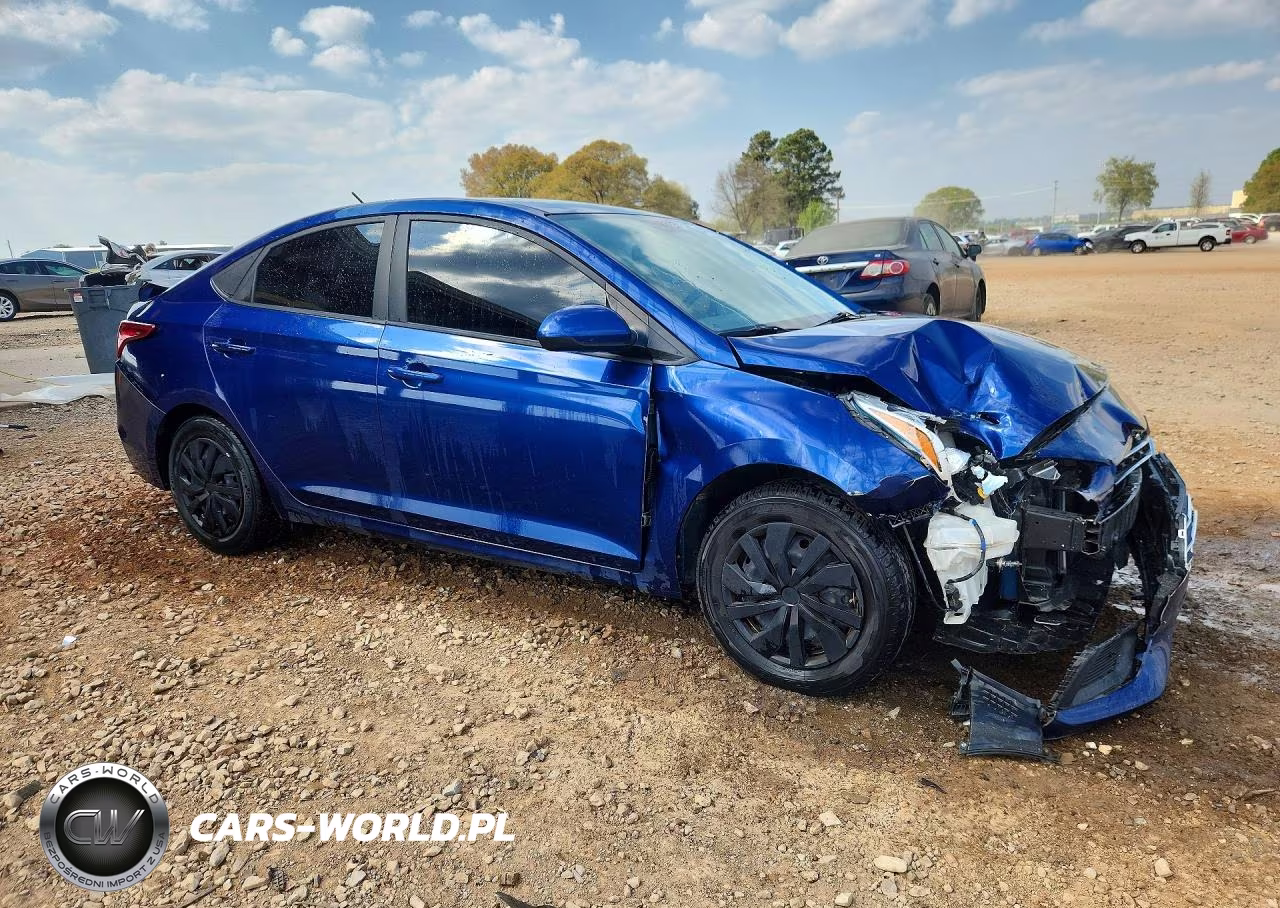 2021 Hyundai Accent Se VIN:3KPC24A61ME128925 - 4