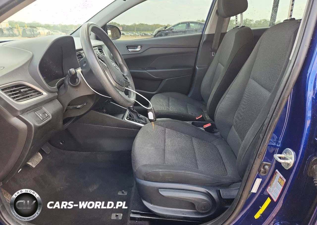 2021 Hyundai Accent Se VIN:3KPC24A61ME128925 - 7