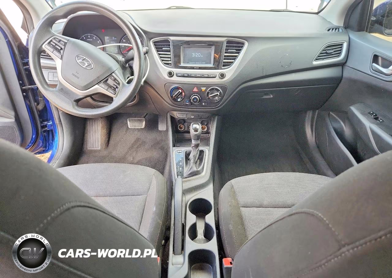 2021 Hyundai Accent Se VIN:3KPC24A61ME128925 - 8