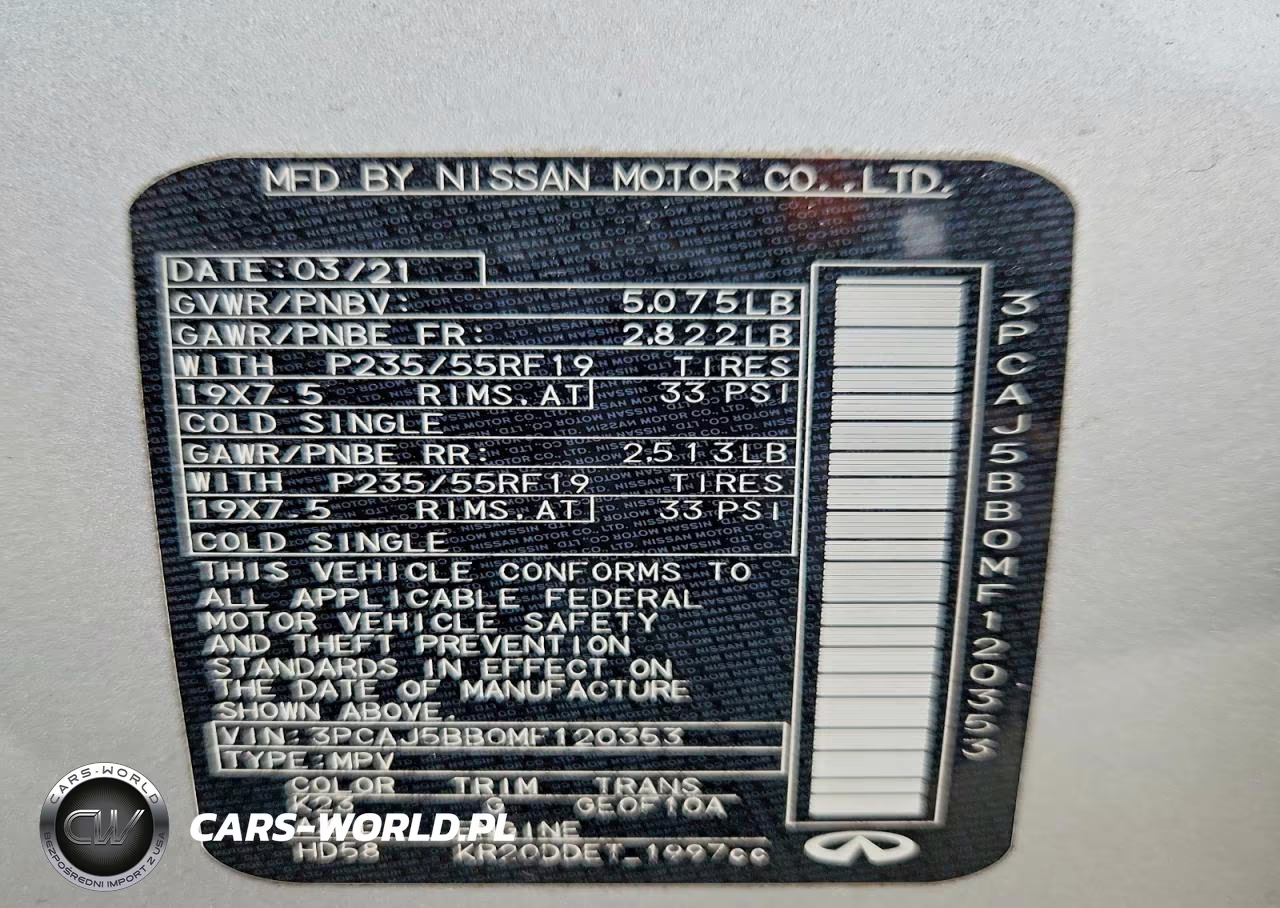 2021 Infiniti Qx50 Luxe VIN:3PCAJ5BB0MF120353 - 13