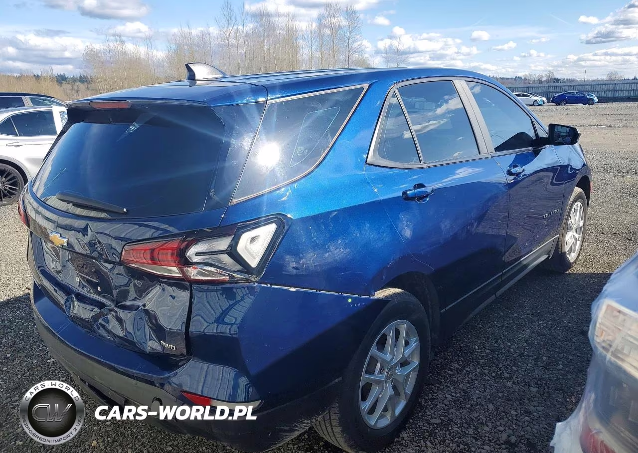 2022 Chevrolet Equinox Ls VIN:3GNAXSEV6NS247627 - 3