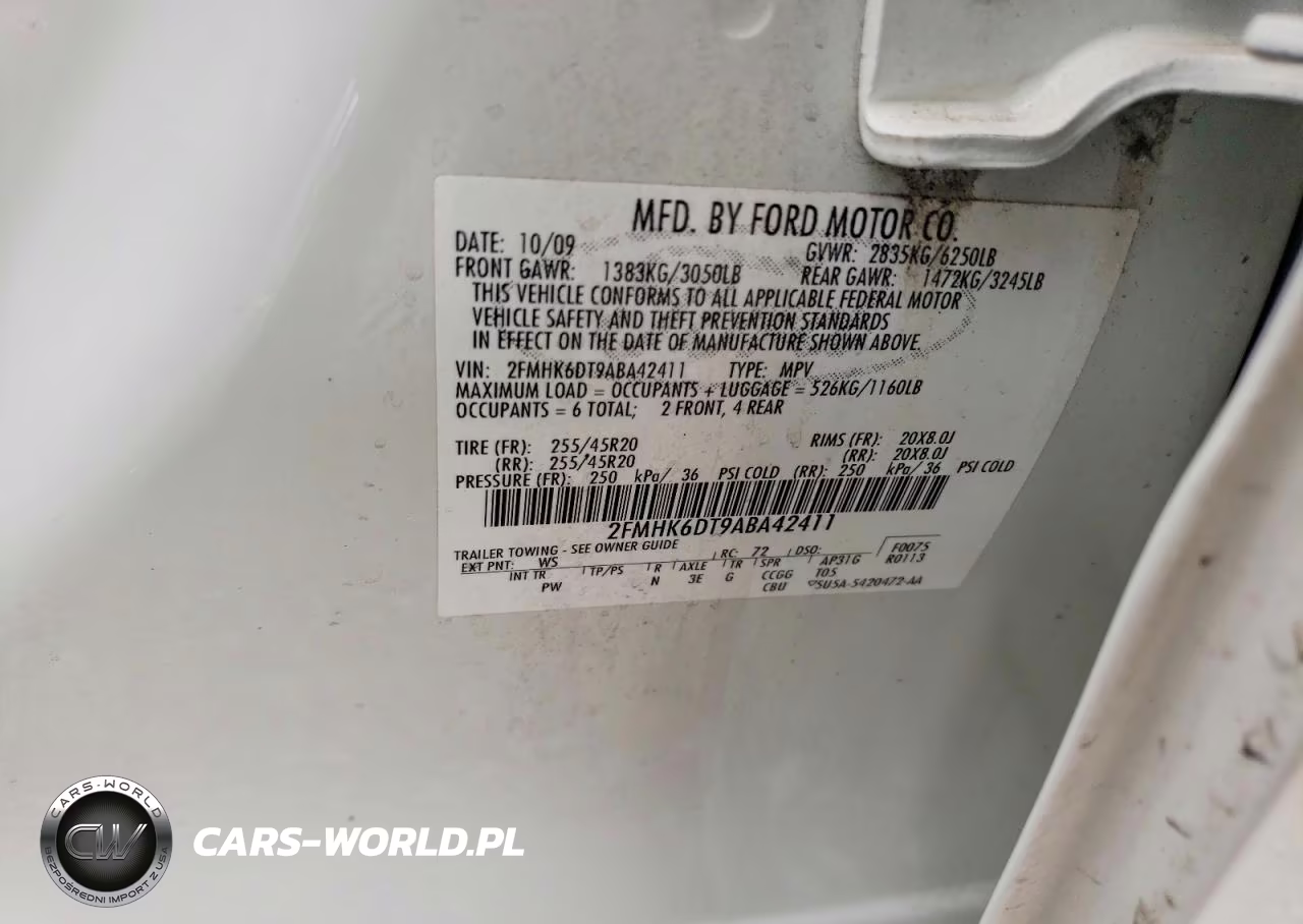 2010 Ford Flex Limited VIN:2FMHK6DT9ABA42411 - 13