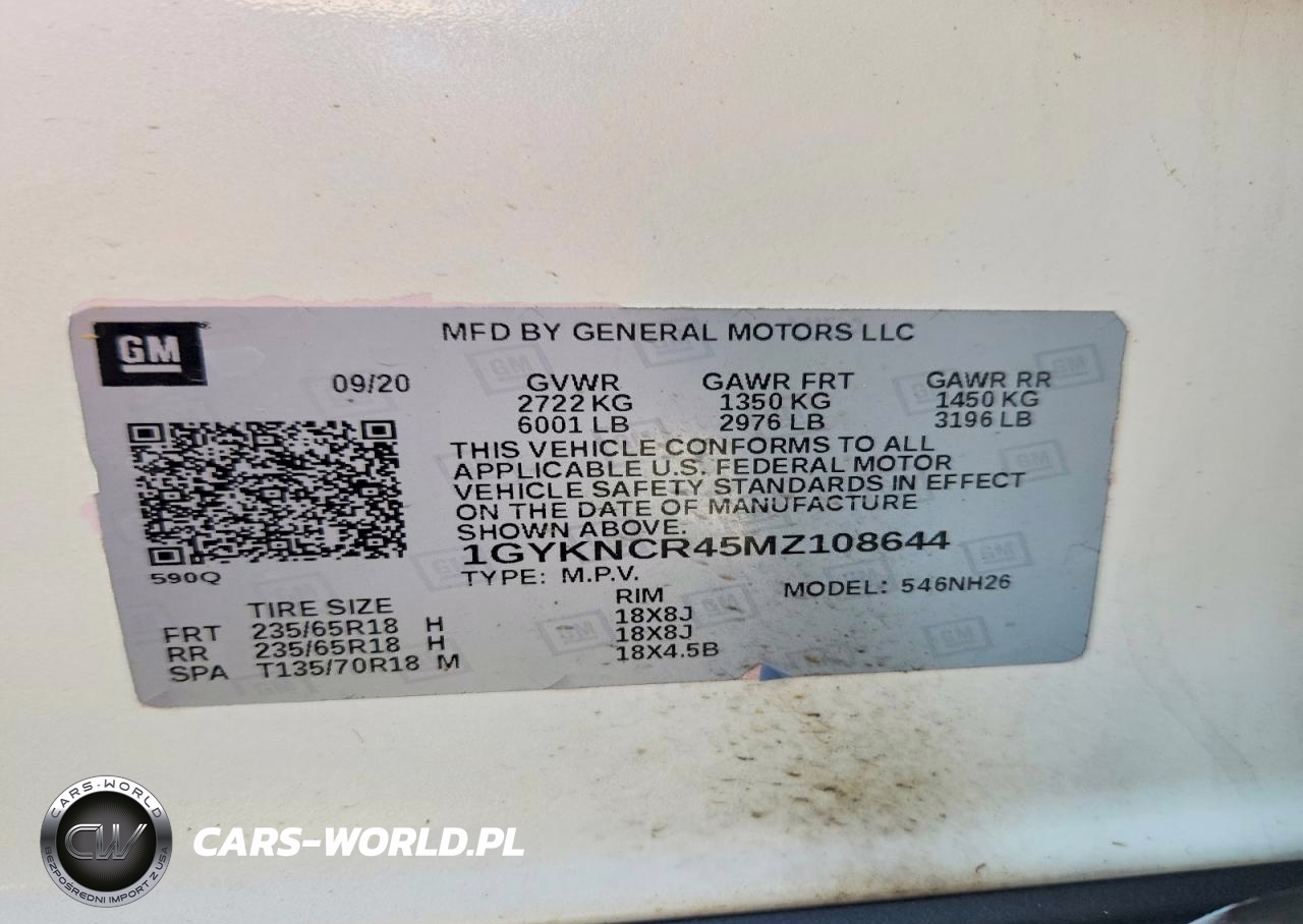 2021 Cadillac Xt5 Premium Luxury VIN:1GYKNCR45MZ108644 - 13