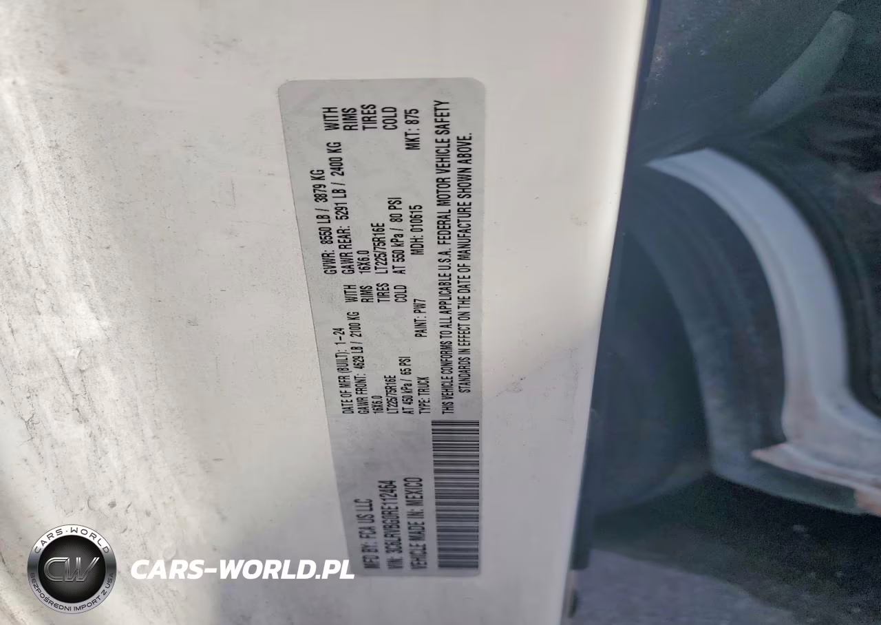 2024 Ram Promaster 1500 1500 High VIN:3C6LRVBG0RE112464 - 13
