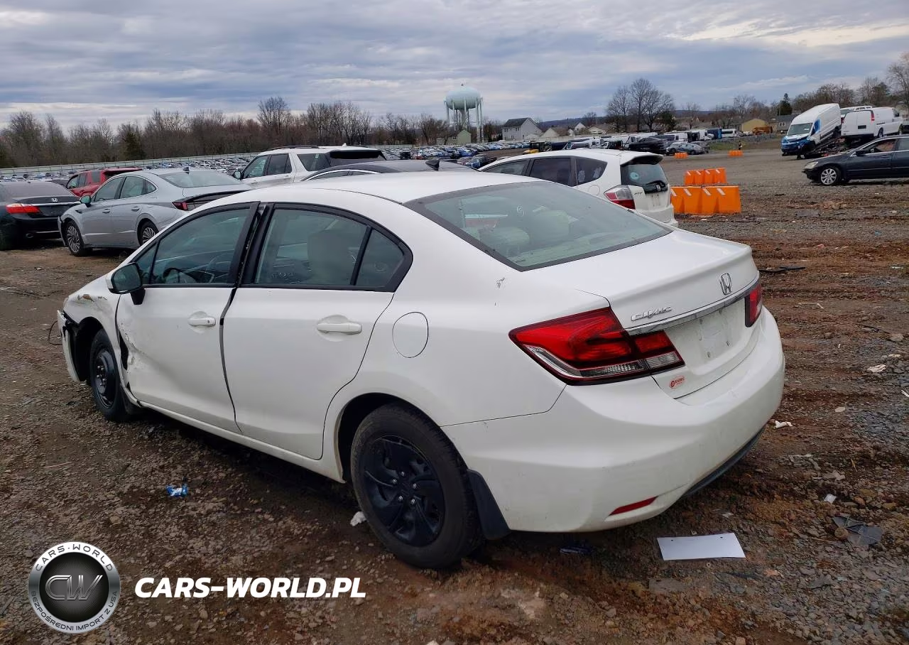 2015 Honda Civic Lx VIN:19XFB2F55FE286589 - 2
