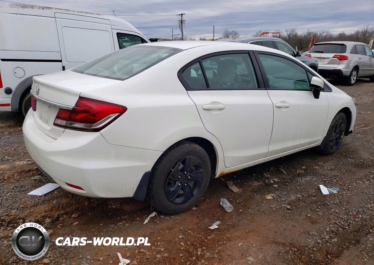 2015 Honda Civic Lx VIN:19XFB2F55FE286589 - 3