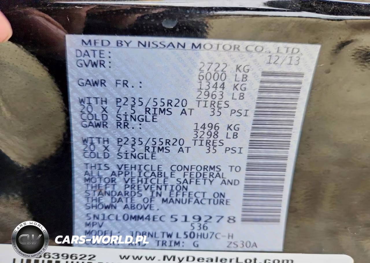 2014 Infiniti Qx60 Hybrid Base VIN:5N1CL0MM4EC519278 - 13