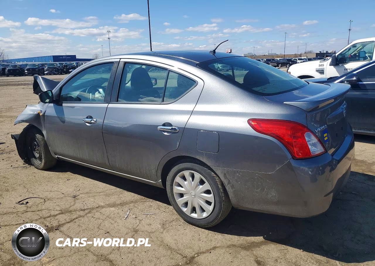 2019 Nissan Versa Sv VIN:3N1CN7APXKL877476 - 2