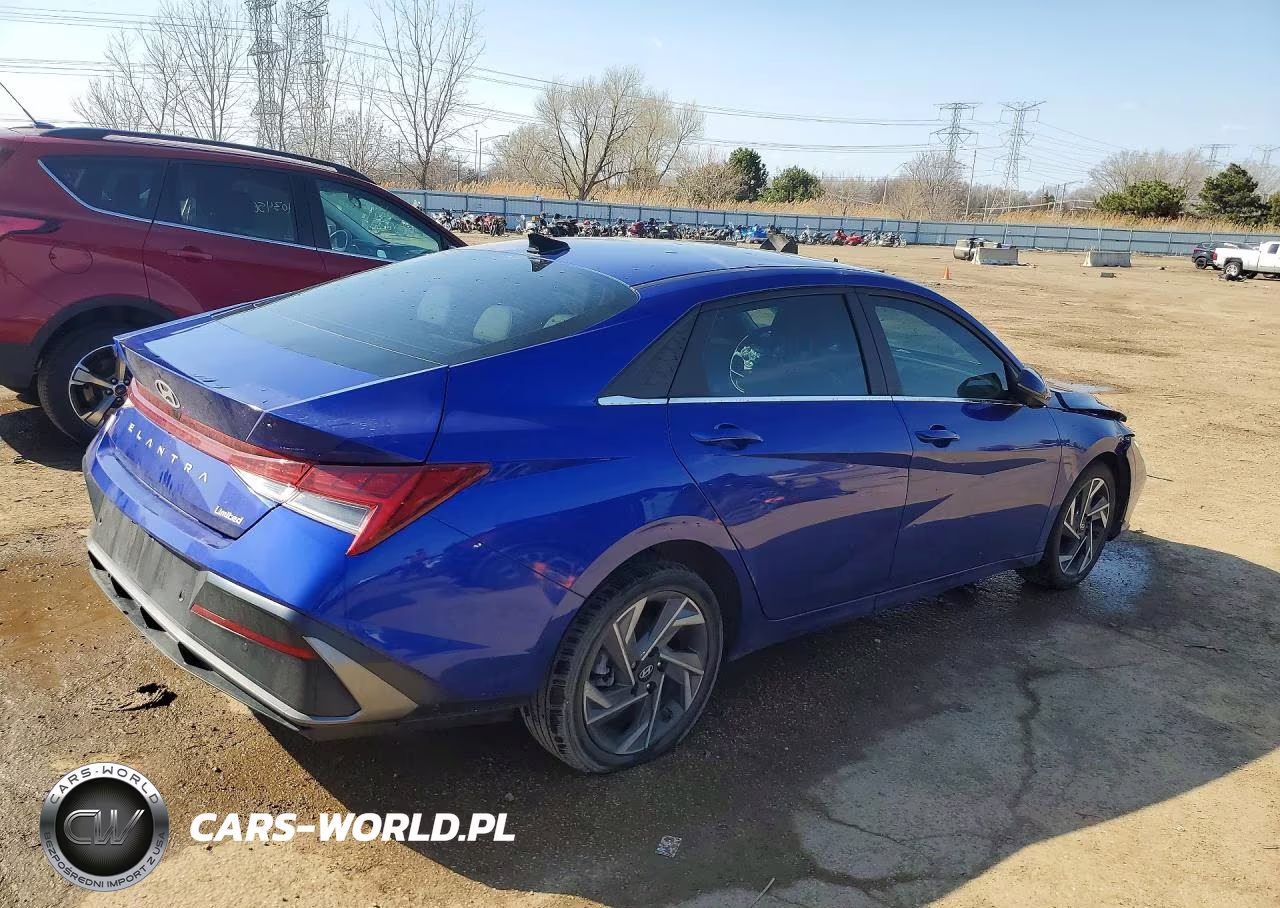 2024 Hyundai Elantra Limited VIN:KMHLP4DG8RU719540 - 3