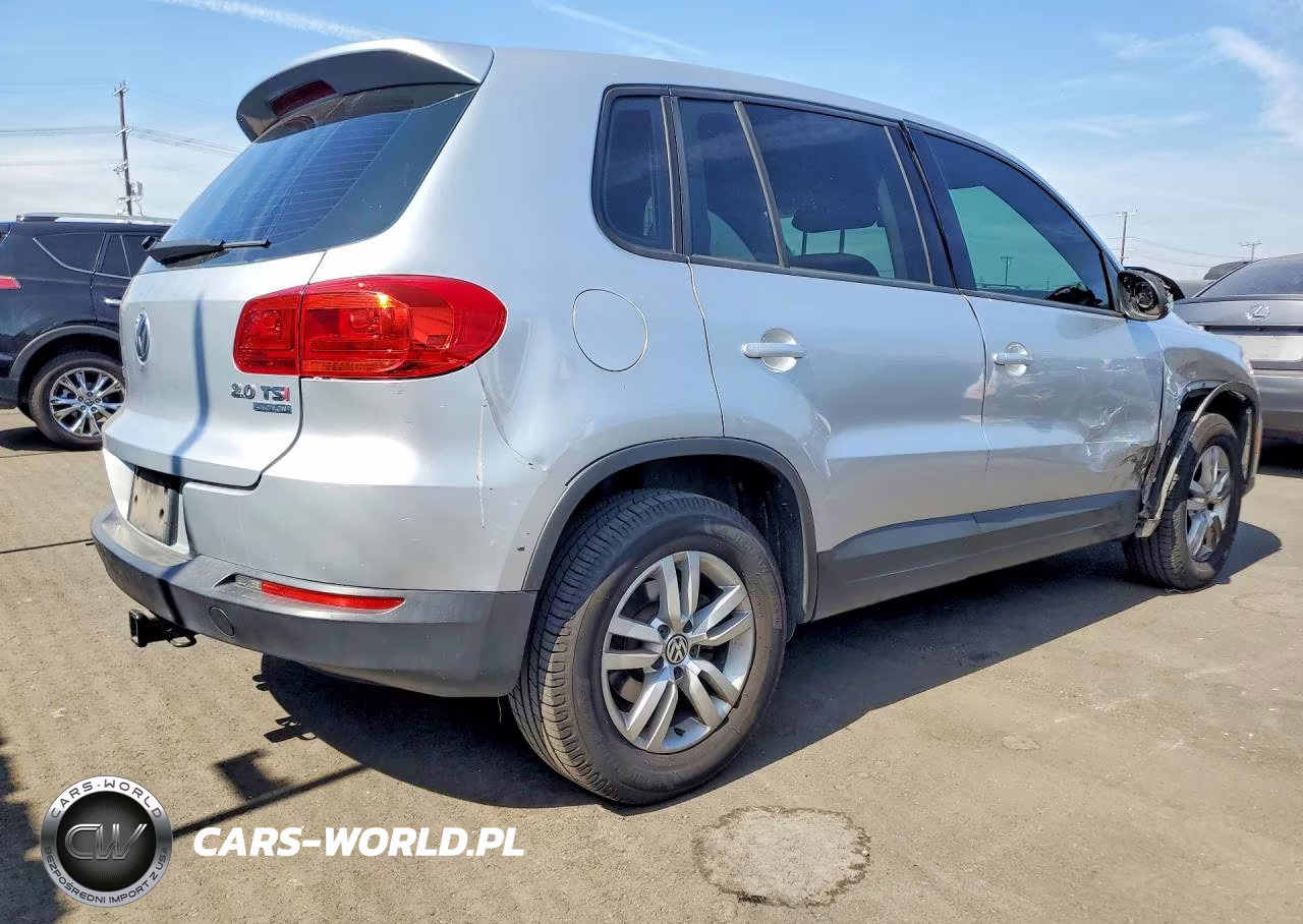 2014 Volkswagen Tiguan S VIN:WVGBV3AX2EW586658 - 3