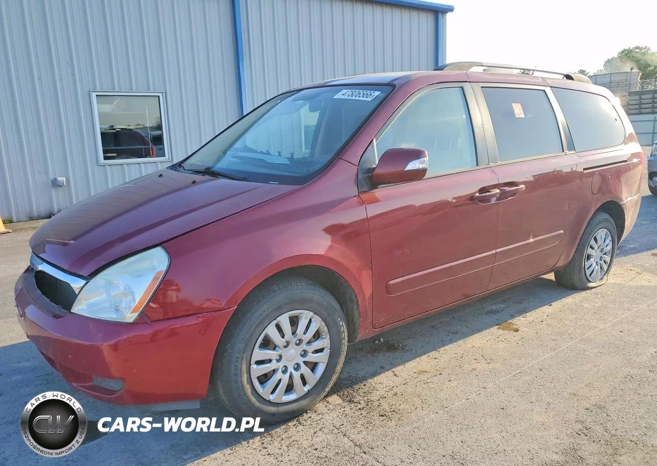 2012 Kia Sedona Lx VIN:KNDMG4C75C6432937 - 1