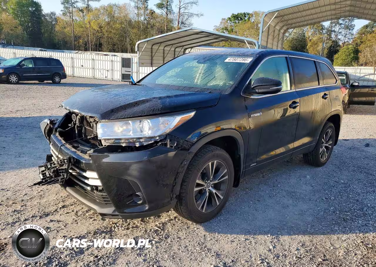 2017 Toyota Highlander Hybrid Le