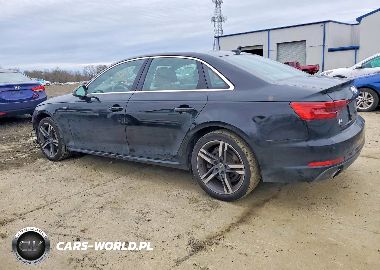 2017 Audi A4 Premium Plus VIN:WAUENAF42HN019393 - 2