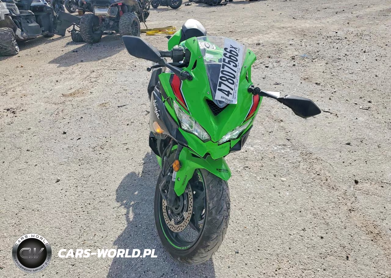 2024 Kawasaki Zx400 S VIN:ML5ZXCS1XRDA28109 - 2