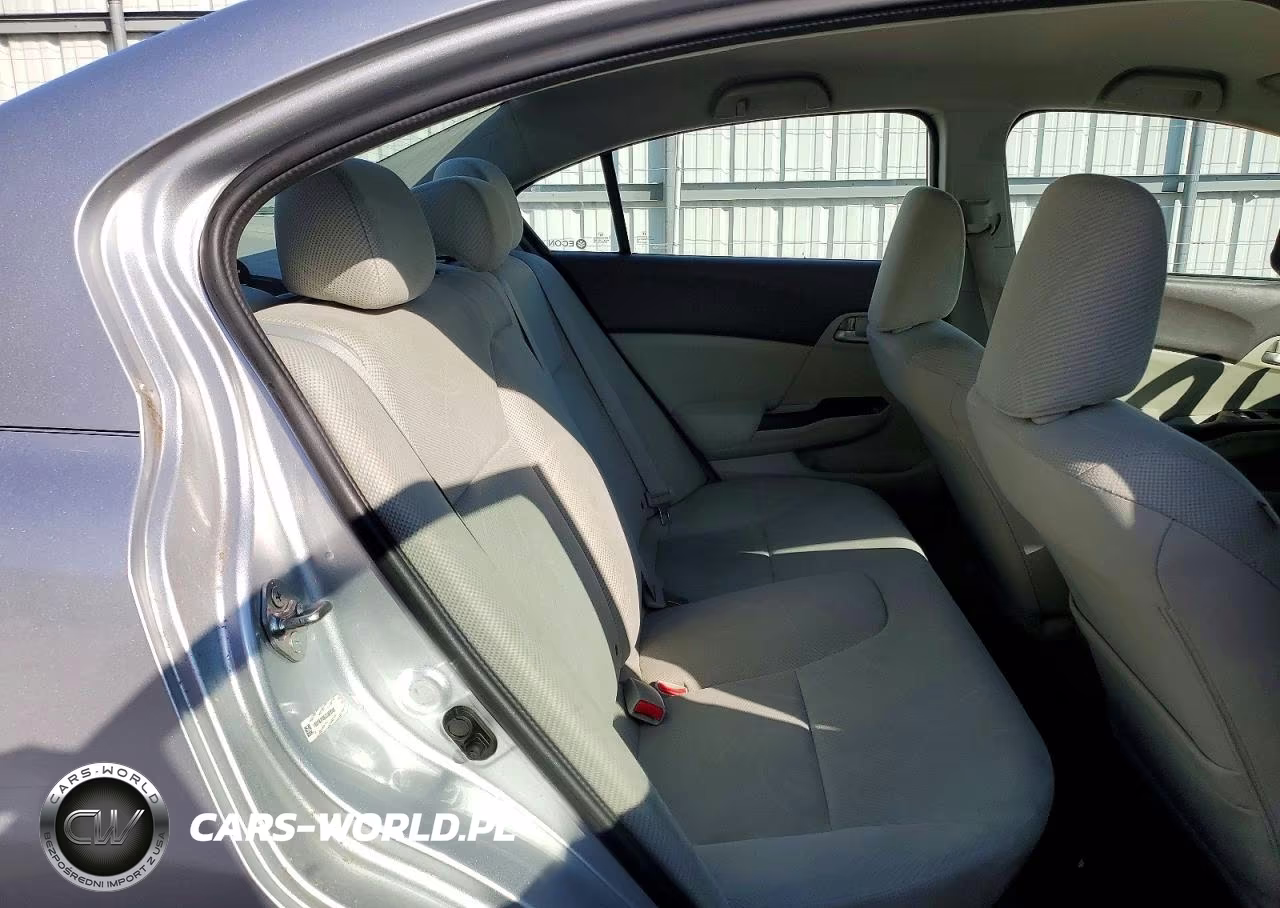 2012 Honda Civic Lx VIN:19XFB2F55CE360069 - 10