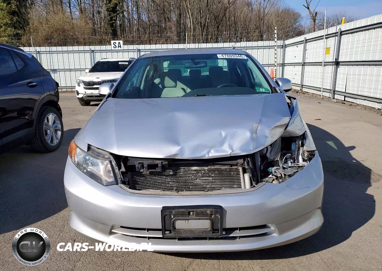 2012 Honda Civic Lx VIN:19XFB2F55CE360069 - 5