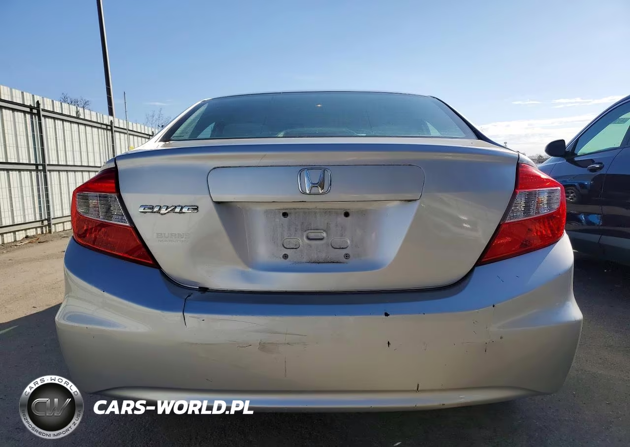 2012 Honda Civic Lx VIN:19XFB2F55CE360069 - 6