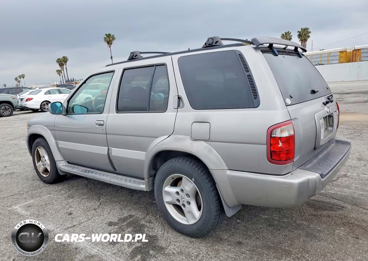 2001 Infiniti Qx4 Base VIN:JNRDR07X81W101893 - 2
