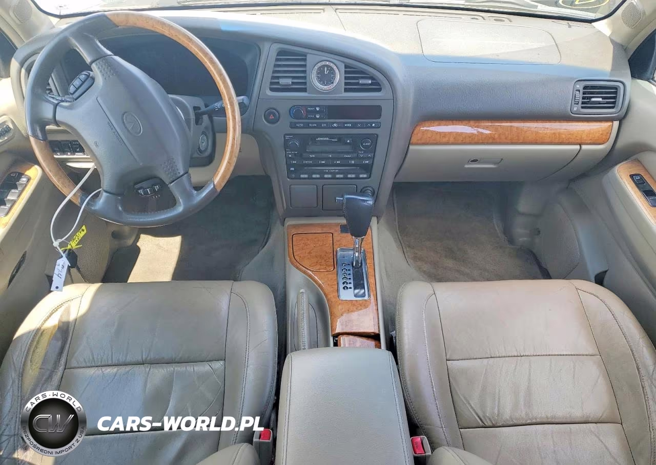 2001 Infiniti Qx4 Base VIN:JNRDR07X81W101893 - 8