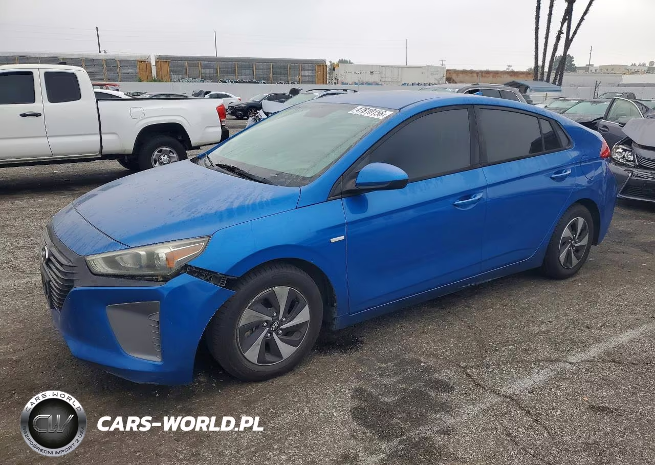 2018 Hyundai Ioniq Hybrid Blue