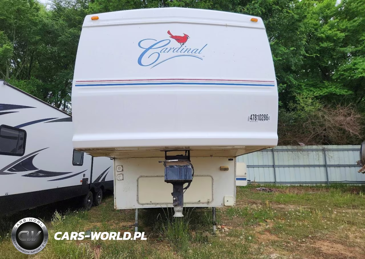 2000 Forest River Cardinal Camper VIN:4X4FCAH23YG075074 - 7