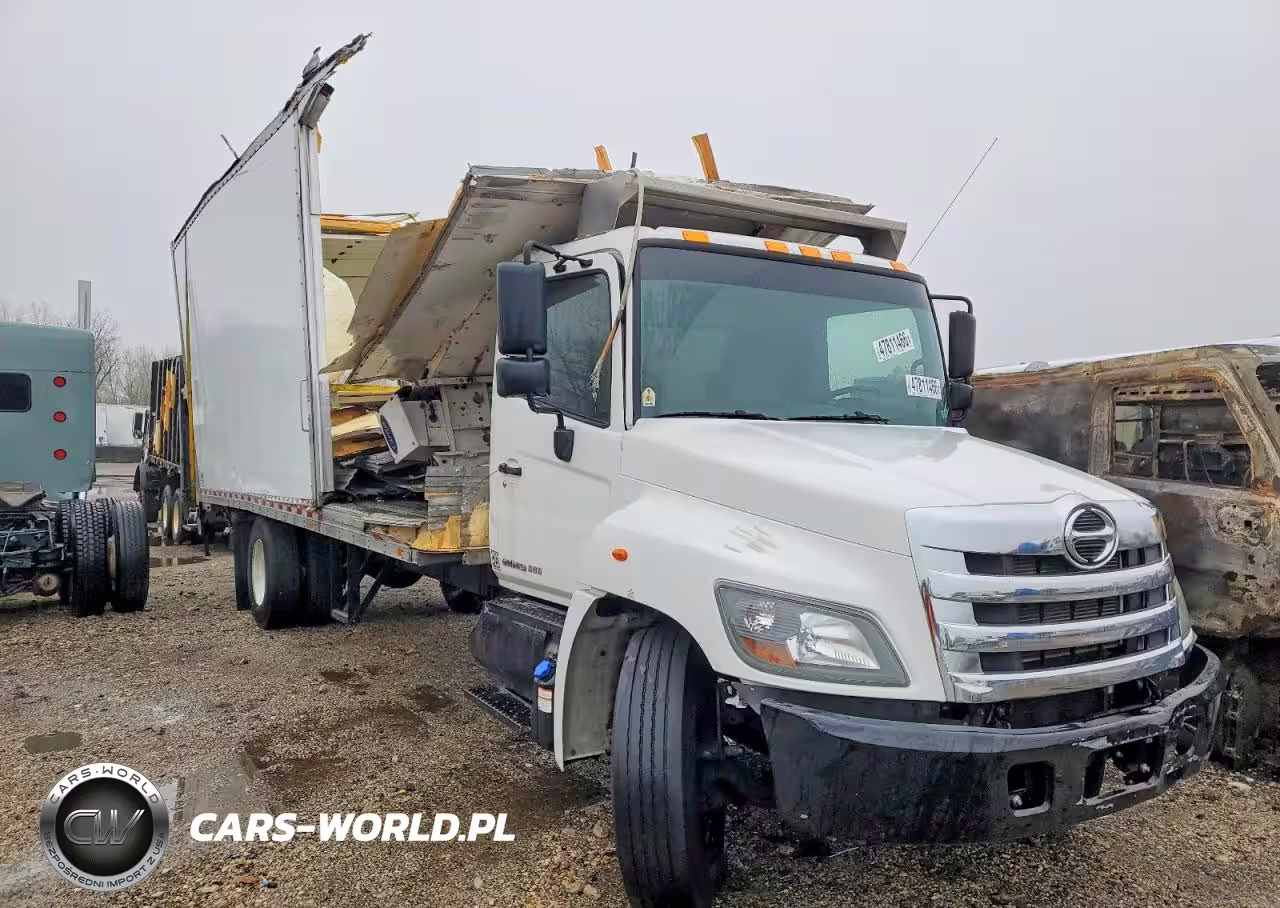 2018 Hino 258-268 Box Truck