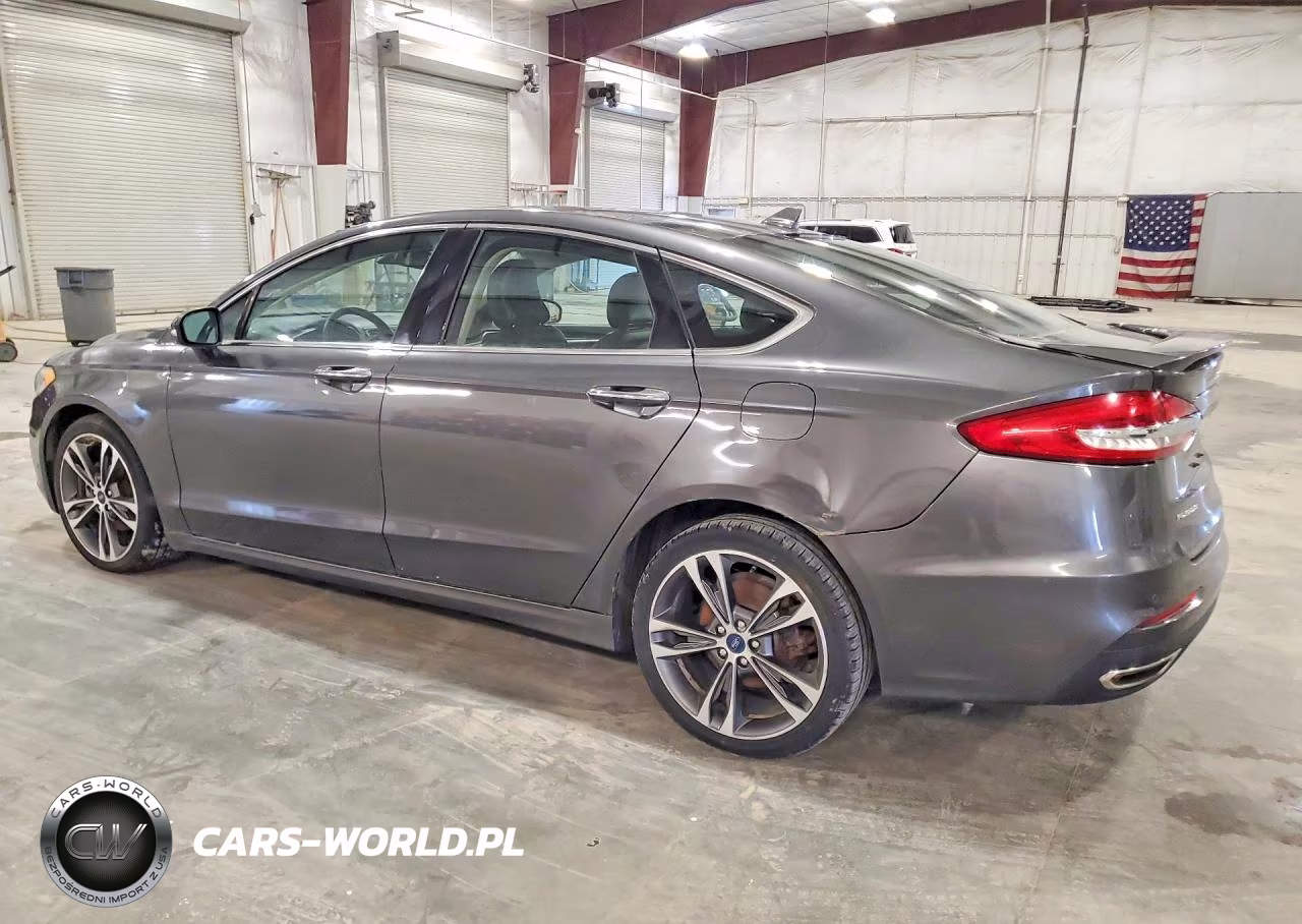2019 Ford Fusion Titanium VIN:3FA6P0D98KR207176 - 2