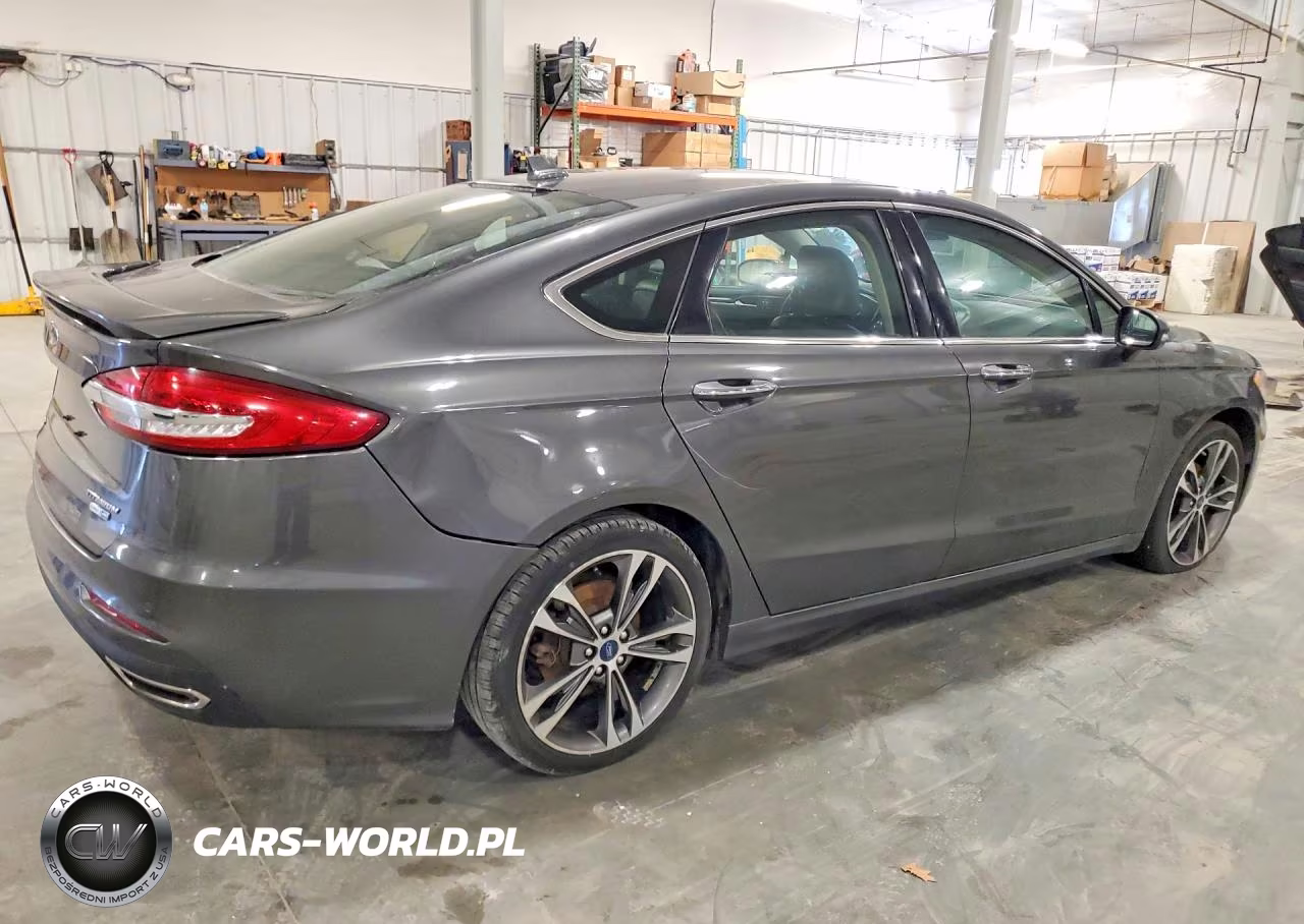 2019 Ford Fusion Titanium VIN:3FA6P0D98KR207176 - 3