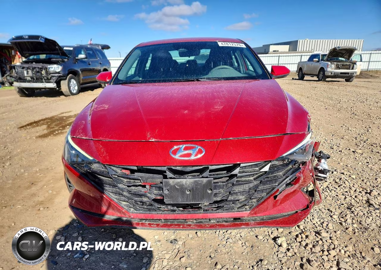 2023 Hyundai Elantra Hybrid Blue VIN:KMHLM4AJ8PU044763 - 5
