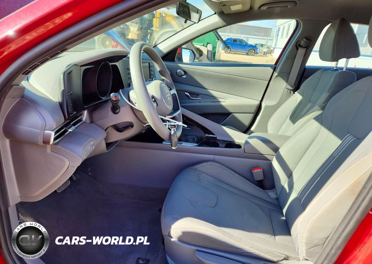 2023 Hyundai Elantra Hybrid Blue VIN:KMHLM4AJ8PU044763 - 7